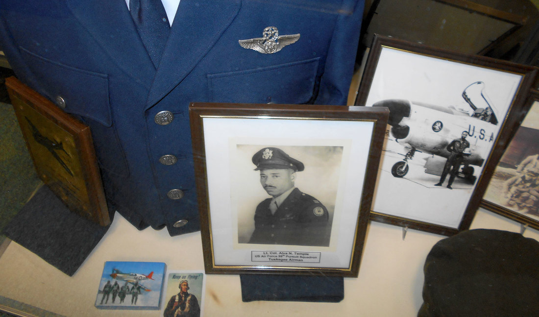 Lt. Colonel Alva N. Temple - Tuskegee Airman Red Tail