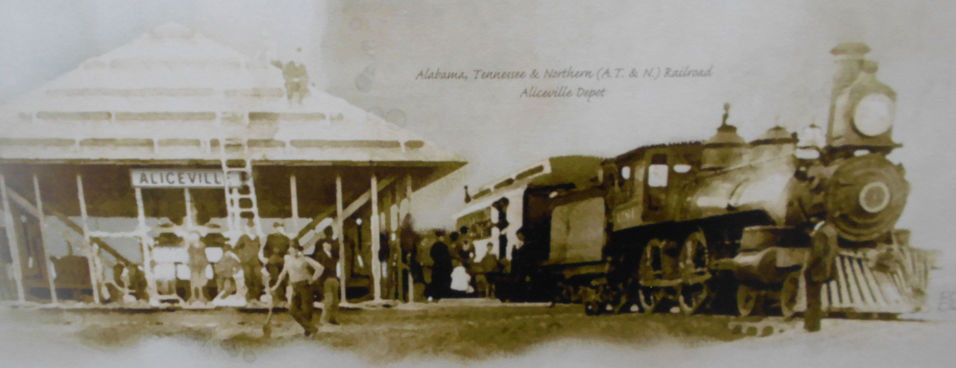 AT&N (Alabama, Tennessee and Northern) railroad depot 
