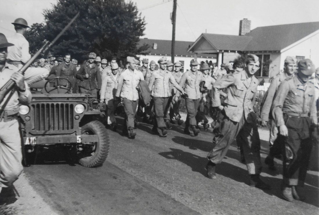 Aliceville POW March to Camp
